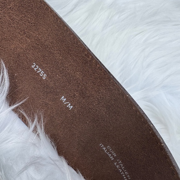 Brown genuine leather Belt BCBG - Picture 4 of 4